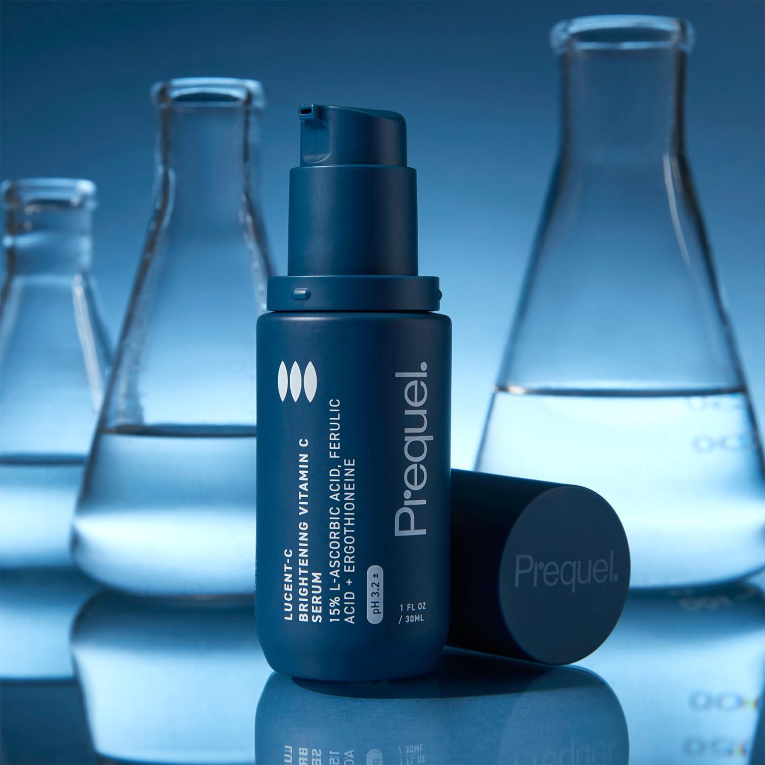 Prequel Prequel Skin - Lucent-C Vitamin C Facial Serum - L-Asorbic Acid and Ferulic Acid Face Treatment - 1 Fl Oz