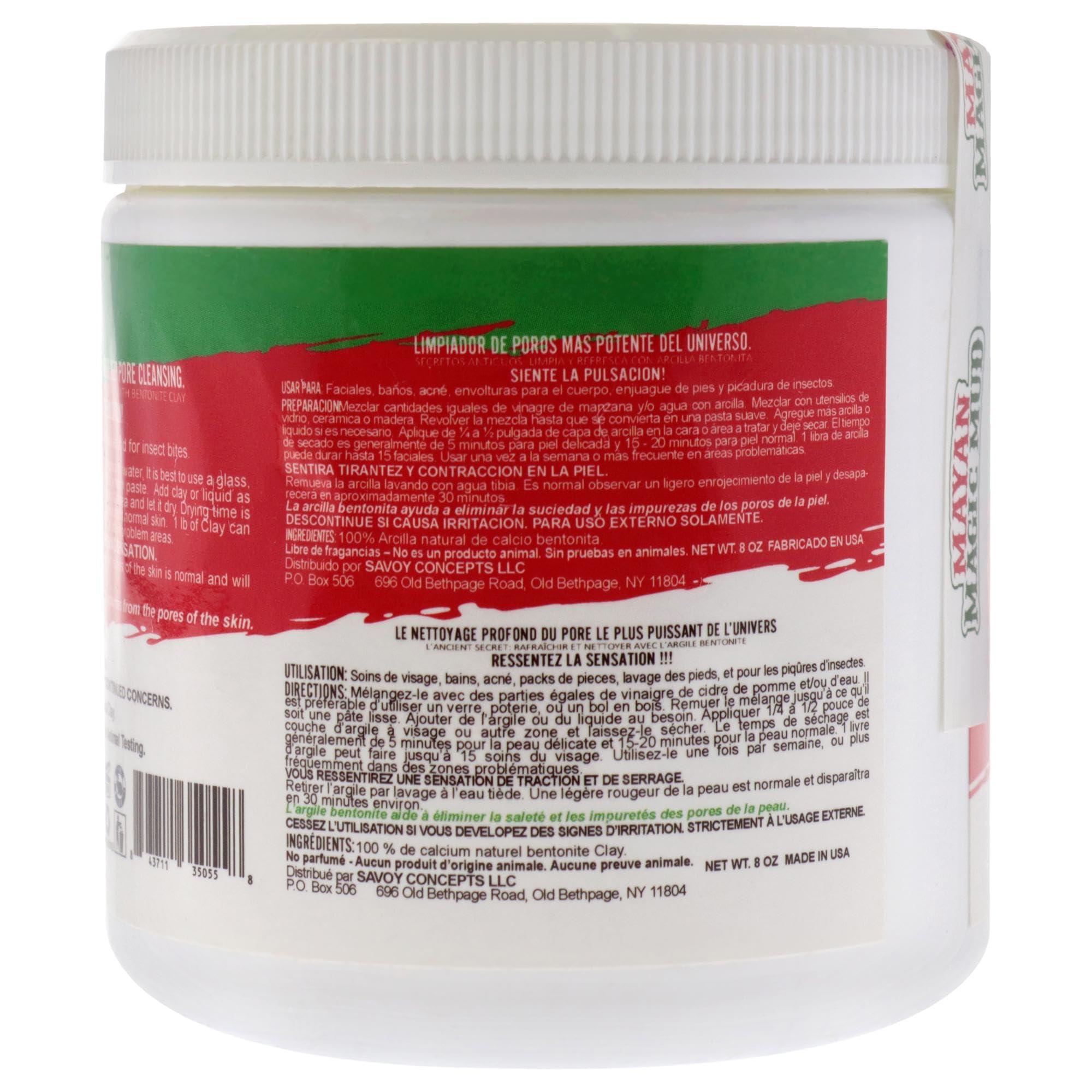 Mayan Magic Mud Mayan Magic Mud Powerful Deep Pore Cleansing Clay 8.0oz Strawberry Margarita