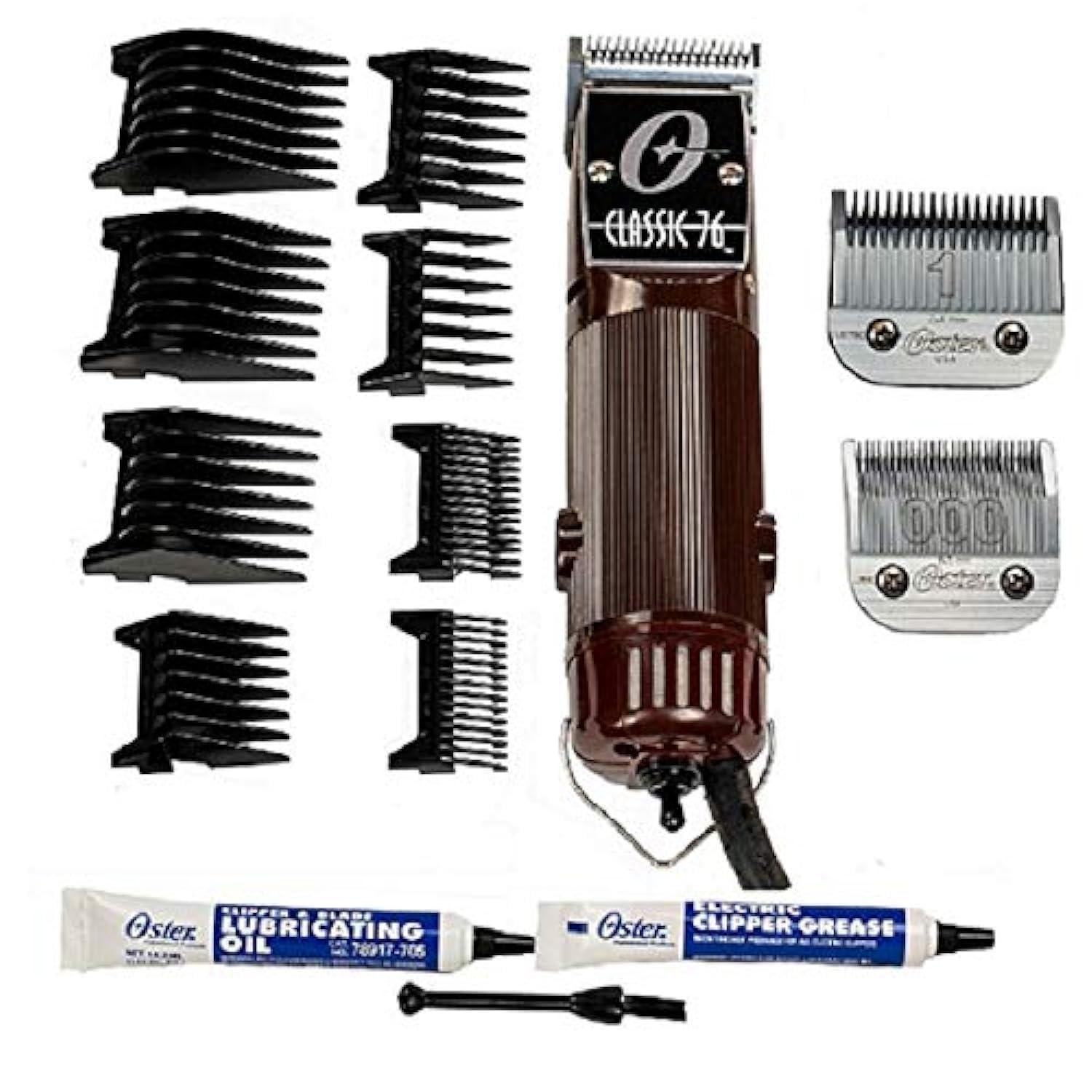 Oster OSTER Classic 76 Hair Clipper Bundle - 2 items, includes pack of 8 plastic comb blades