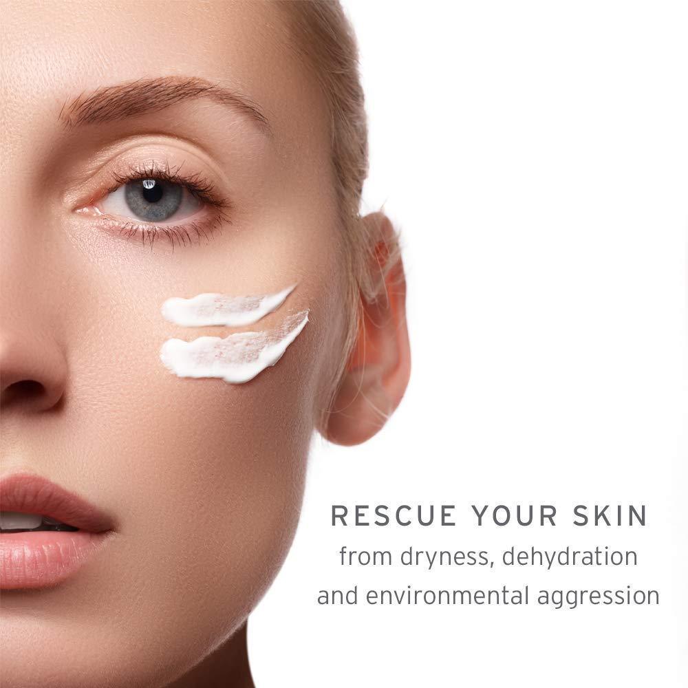 Kerstin Florian Kerstin Florian Correcting Hyaluronic Serum | Correcting Rescue Creme Set | Moisturizing Anti Aging Serum for Hydration | Healing Moisturizer with Shea Butter and Vitamin E Duo