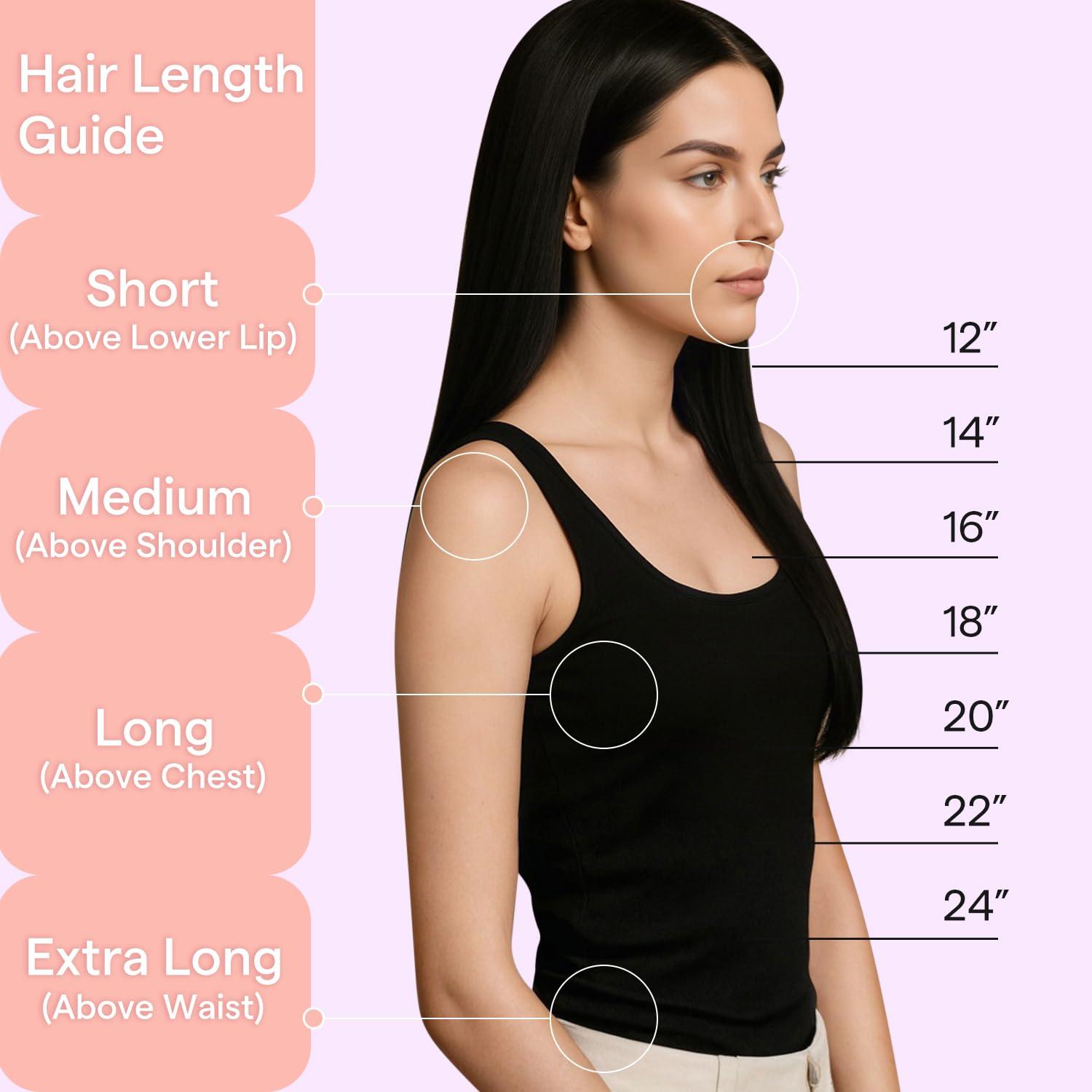 Full Shine Fulll Shine Copper Hair Extensions Clip in Hair Extensions Real Human Hair Remy Hair Copper Red Hair Extensions for Women Natural Hair Extensions 7 pcs 20inch 120G