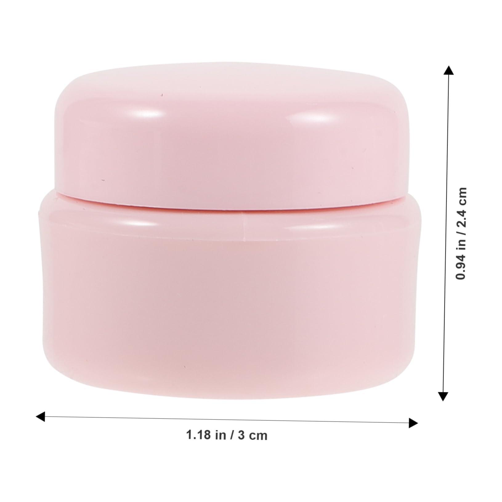 STOBOK STOBOK 12 Pcs Cream Box Body Butter Containers Travel Containers for Toiletries 3g Plastic Jars Makeup Sample Container Empty Sample Containers Lip Balm Jars Mini Travel Can Pp Filling