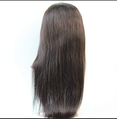 hairpr Full Lace Wigs 22" mongolian Hair Real Remy Human Hair Wig Yaki Straight #2 Trademark:hairpr