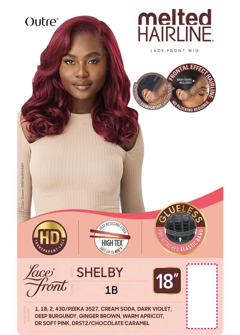 Outre Outre Lace Front Wig - Melted Hairline - Shelby (DARK BROWN 2)