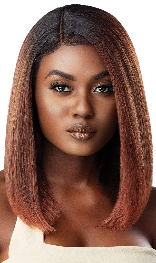 Outre Outre Melted Hairline Lace Front Wig HD Transparent Lace Deluxe Wide Lace Part 2x5 BREANNE (1B)
