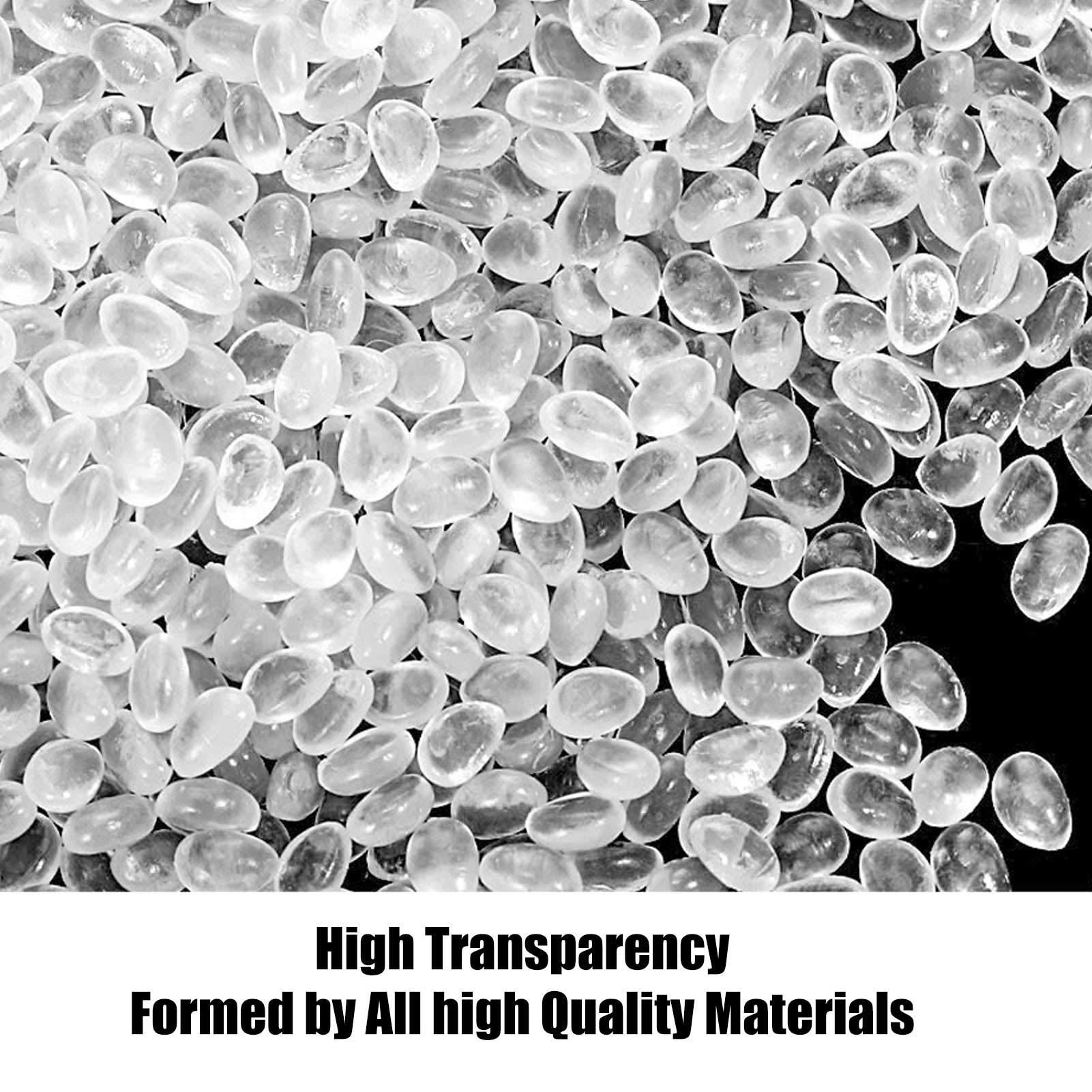 Joyzan Joyzan Hair Extension Granule, Fusions Keratin Pellets Bead Hairing Extensions Granules Hot Melt Grain Making Nail Design Wig Glue Tip Rebond Bead Flat Tool Accessory Total 100g 2 Bottle DIY Accessory