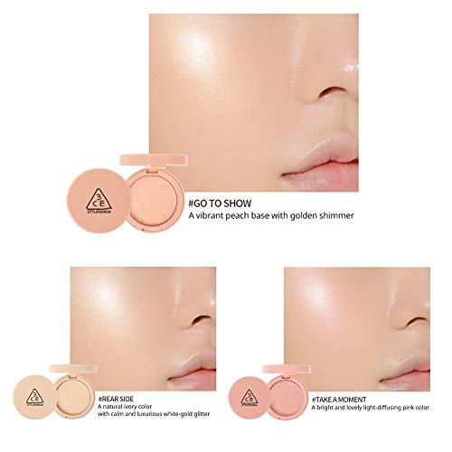 3CE 3CE GLOW BEAM HIGHLIGHTER(#TAKE A MOMENT) - Shimmer Highlighting Powder Korean Cosmetics #Dab1143
