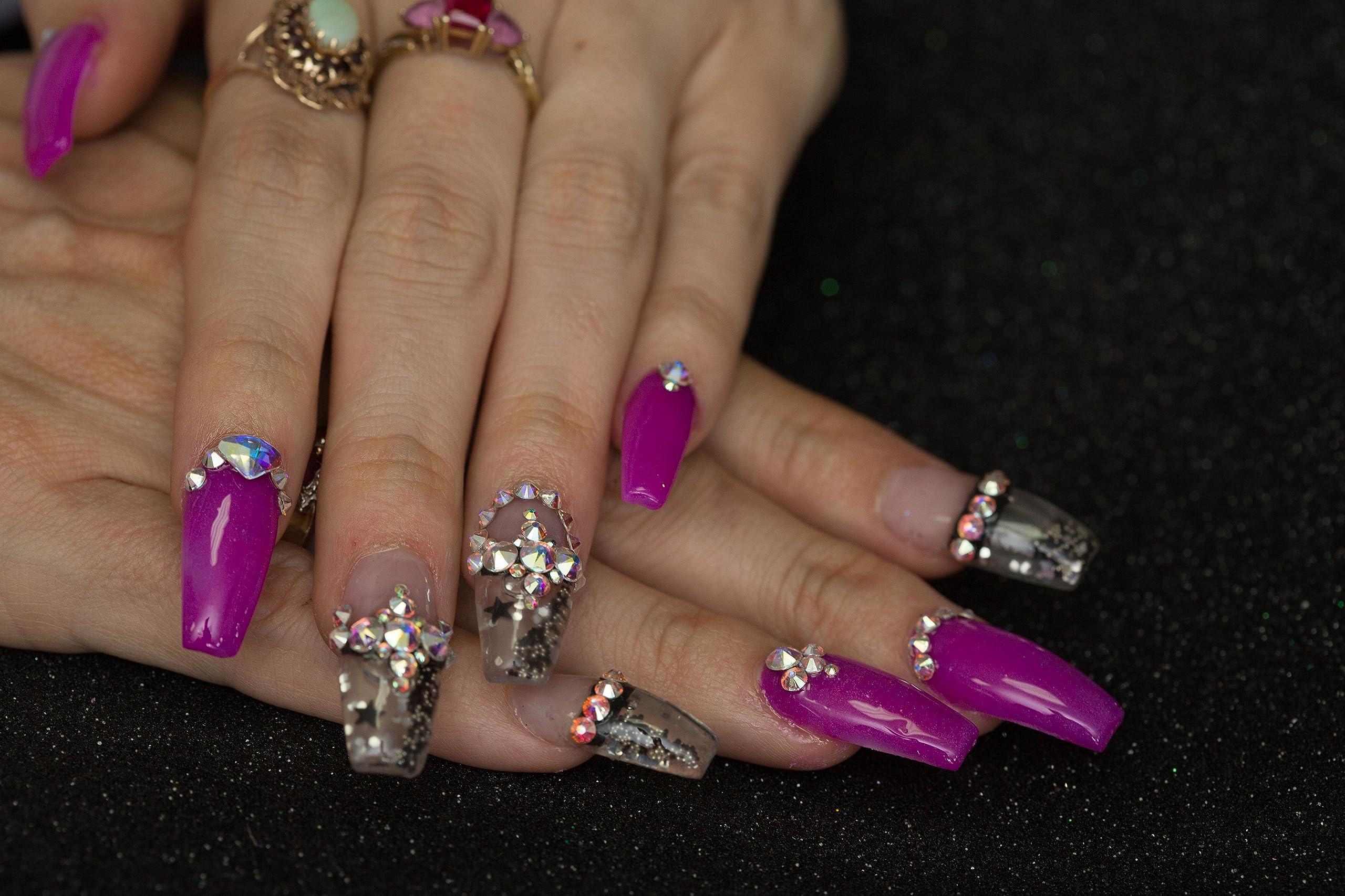 Aquarium Nail Aquarium Nails (Clear Nail with White Cork)