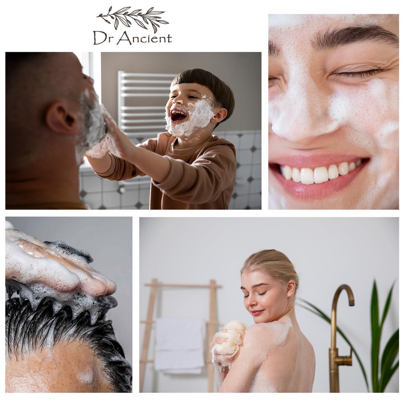 Dr.Ancient Dr.Ancient Donkey Milk Soap Bar Organic Natural Traditional Handmade Antique - Anti Ageing, Moisturizer - Absolutely No Chemicals! Pure Natural Soaps! 5 Ounce (Pack of 4)