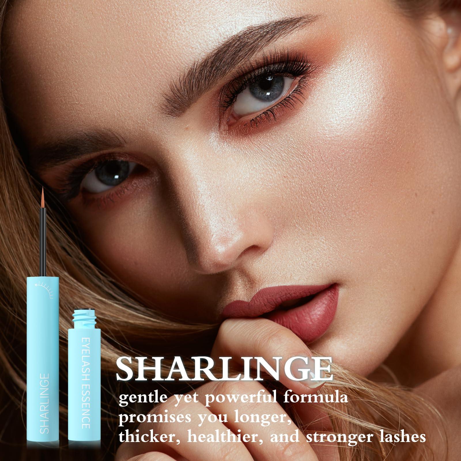 SHARLINGE SHARLINGE Eyelash Growth Serum,Rapid Lash Eyelash Growth Serum,Eyelash Serum, Lash Enhancing Serum, Formula For Longer, Fuller, And Thicker Lashes,0.1 Fl Oz/3ml