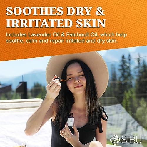 sibu Sibu LUXE Oil, Made with USDA Organic Essential Oils and Premium Himalayan Sea Buckthorn (1 oz) Hydrates, Reduces Redness, and Soothes Irritated Skin