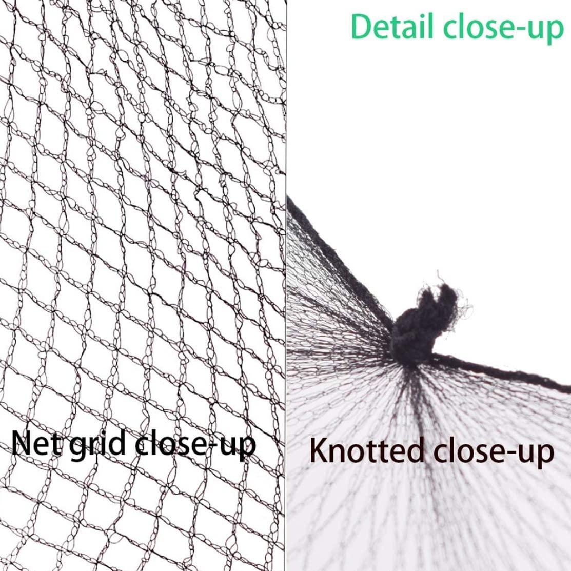 Meyrwoy Hair Nets For Buns,Hair Nets For Catering, Hair Nets Elasticity Invisible Hair Net Elastic Mesh Wig Nets for Hair Bun Making Ballet Dancer Kitchen 100Pcs Black