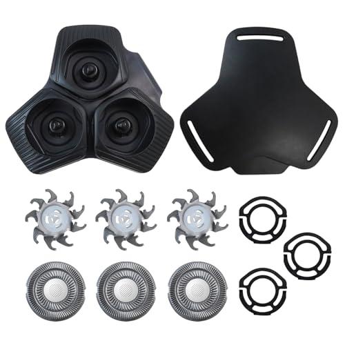 ATIODYUUK ATIODYUUK Upgraded SH71/50 Black Complete Replacement Shaver Head For Philips Norelco Series 7000 and 5000-S5531S5532 S5533 S5535 S5536