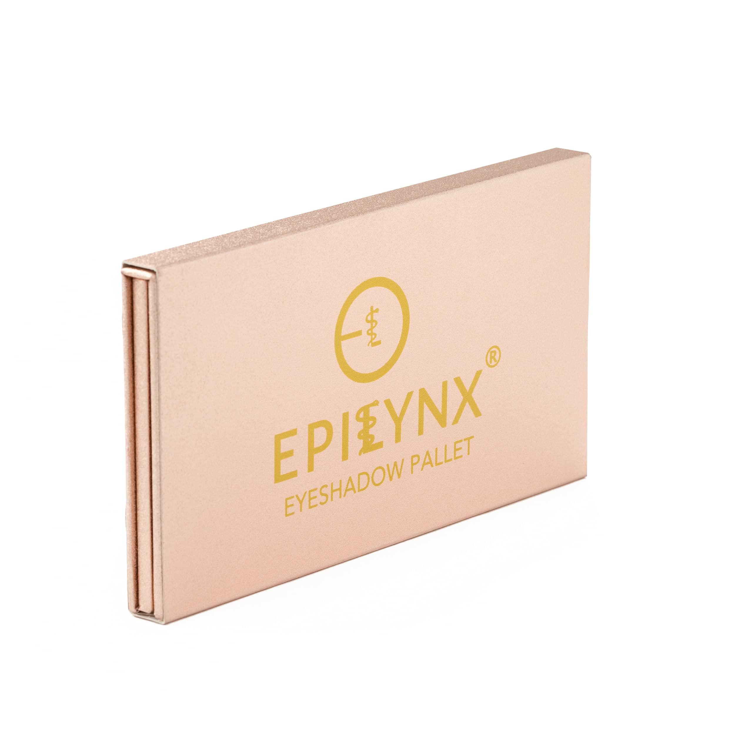 EPILYNX EPILYNX Eyeshadow Palette - 18 Blendable and Highly Pigmented Shades - Includes Matte and Sparkle Colors for All Occasions - Gluten Free Vegan by Dr. Liia