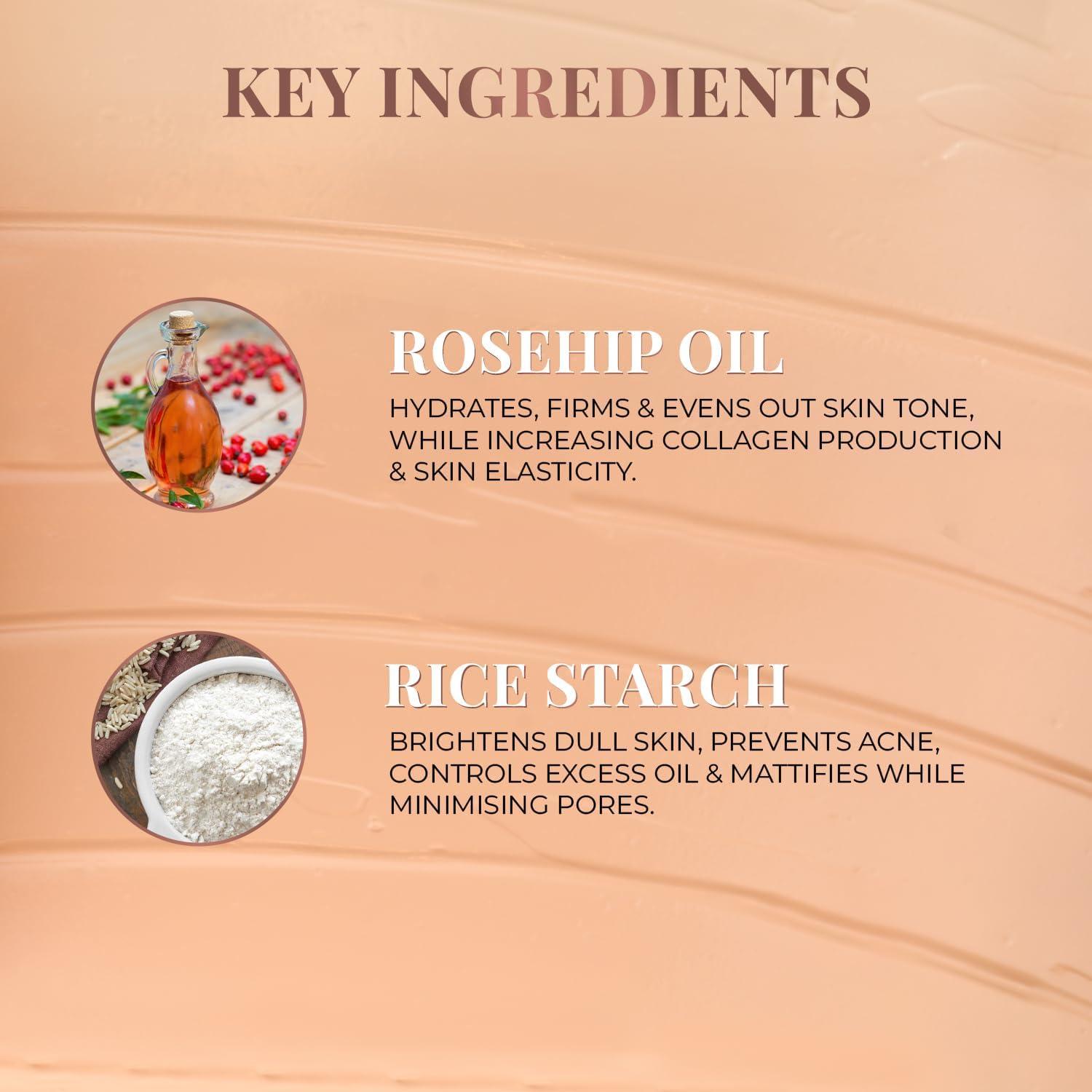 Generic Serum Foundation For Face Makeup With SPF30+ Dewy Finish Full Coverage Waterproof, Sweatproof Foundation For All Skin Types (Ivory)