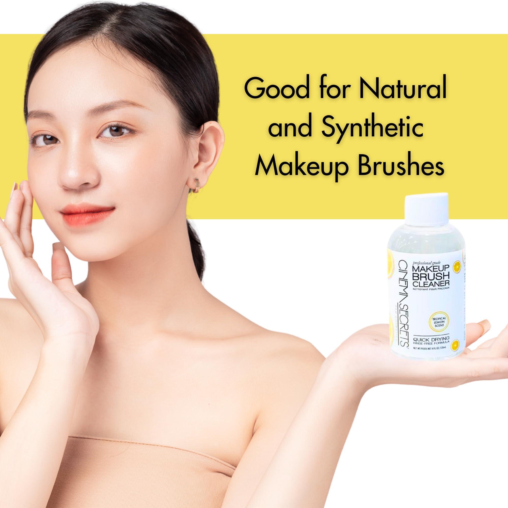 CINEMA SECRETS Cinema Secrets Professional Makeup Brush Cleaner, 2 fl oz, Lemon