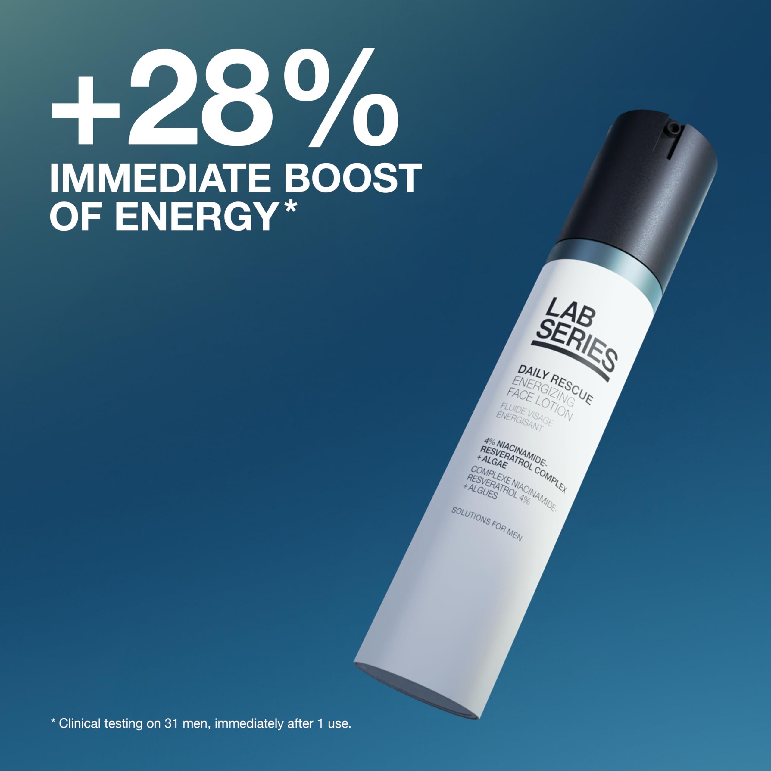 Lab Series Lab Series Daily Rescue Energizing Face Lotion - Face Moisturizer Cream for Men - Anti Aging, Hydrating, Moisturizing, 1.7 Fl Oz