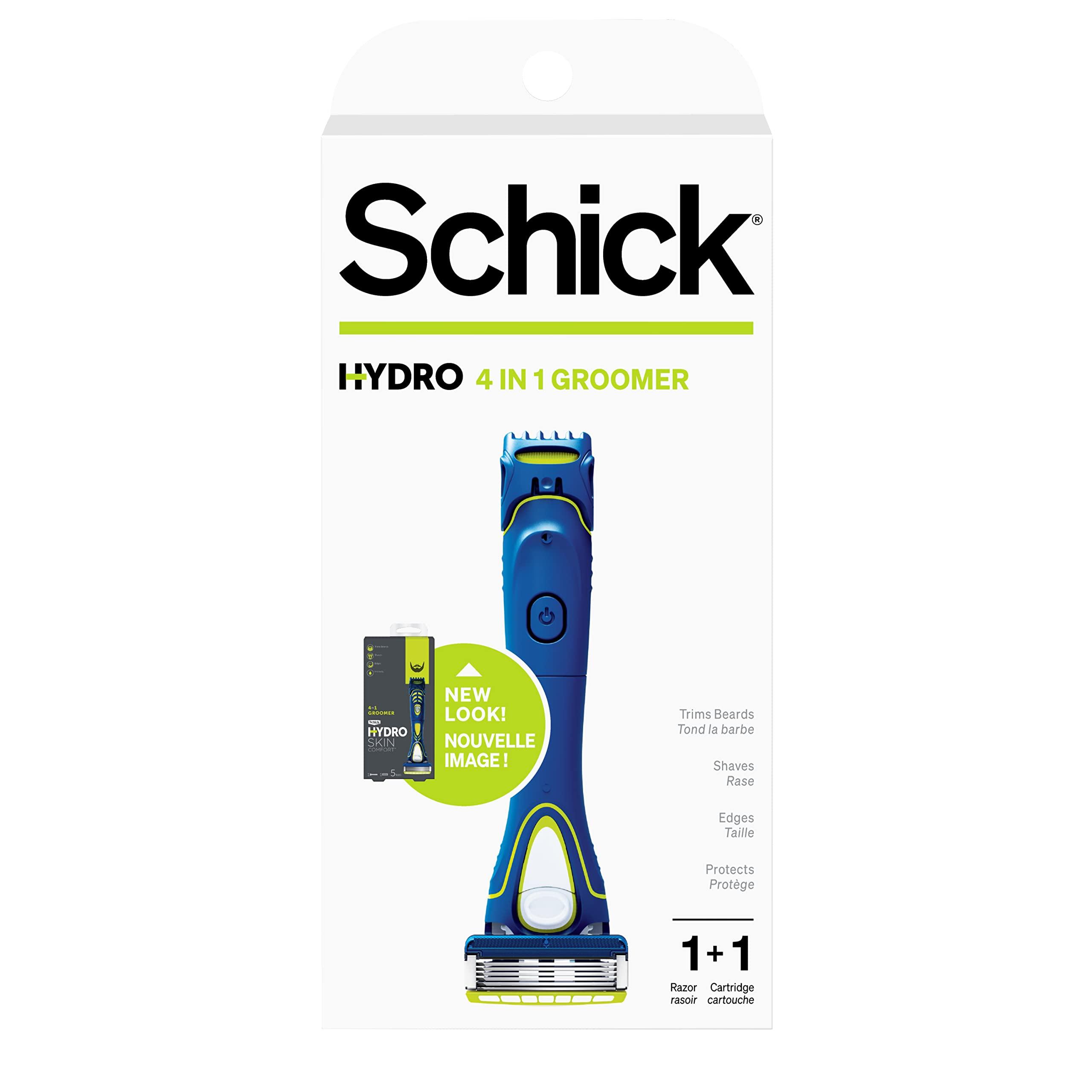 Schick Schick Hydro 5 Men\'s Styling Razor with Body Groomer and Beard Trimmer