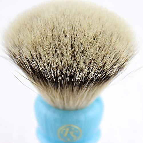 Frank FS shaving Frank FS shaving Brushes for Men,Silvertip Badger Hair Shave Brushes, Salon Tool Gift for Father Husband(knot size 24mm)