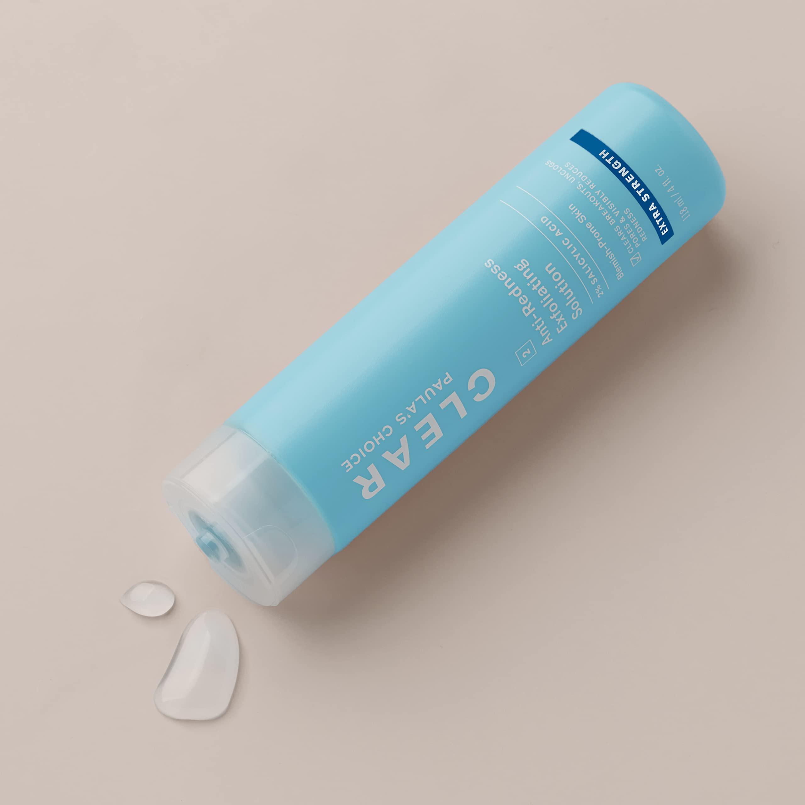 Paula's Choice Paula's Choice CLEAR Extra Strength Exfoliator, 2% Salicylic Acid Exfoliant for Acne, Redness Relief, 4 Ounce