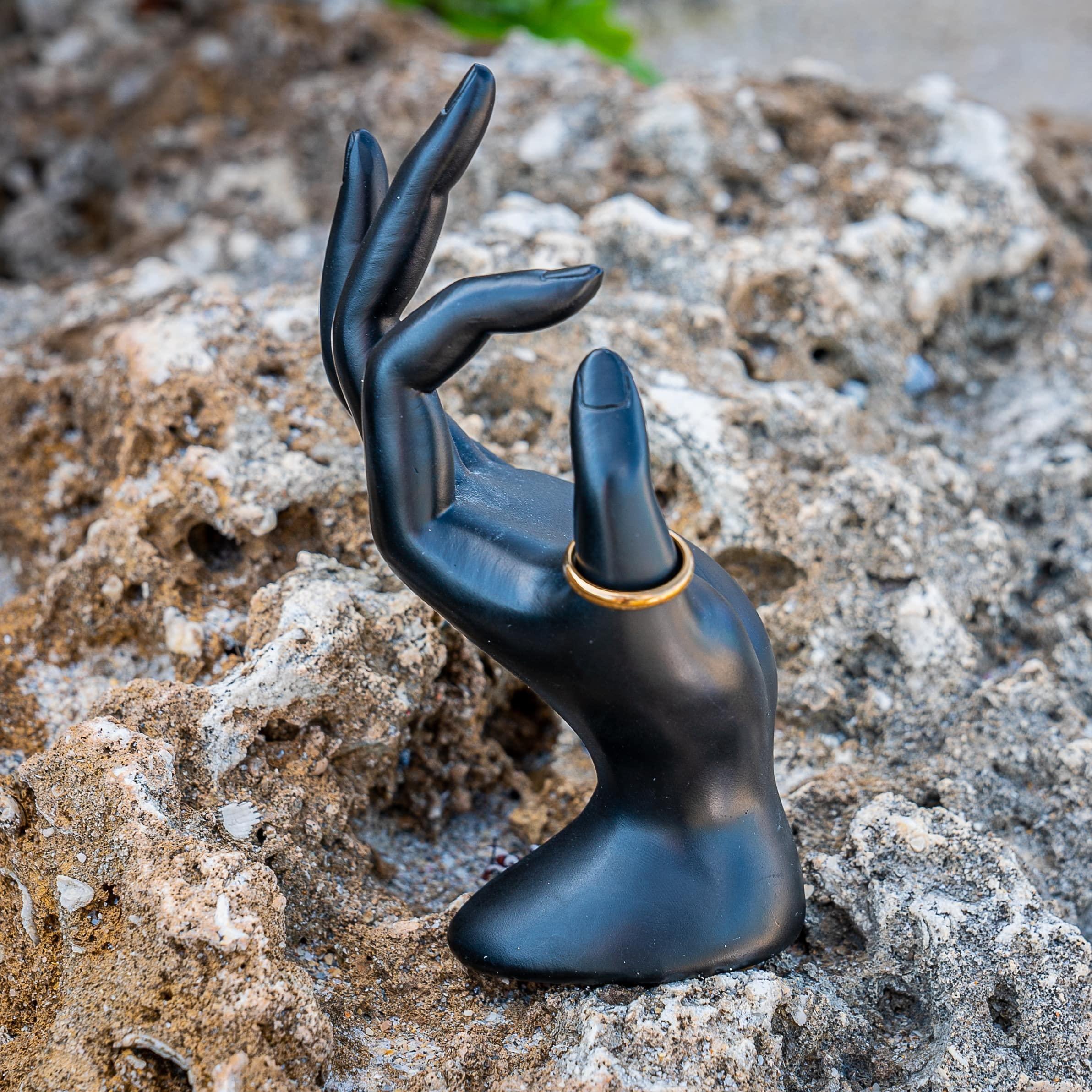 The Zorb The Zorb Healing Stones Ring | EMF Protection Ring - for Men & Women | Far-Infrared Ring | Ancient Healing Ring 8