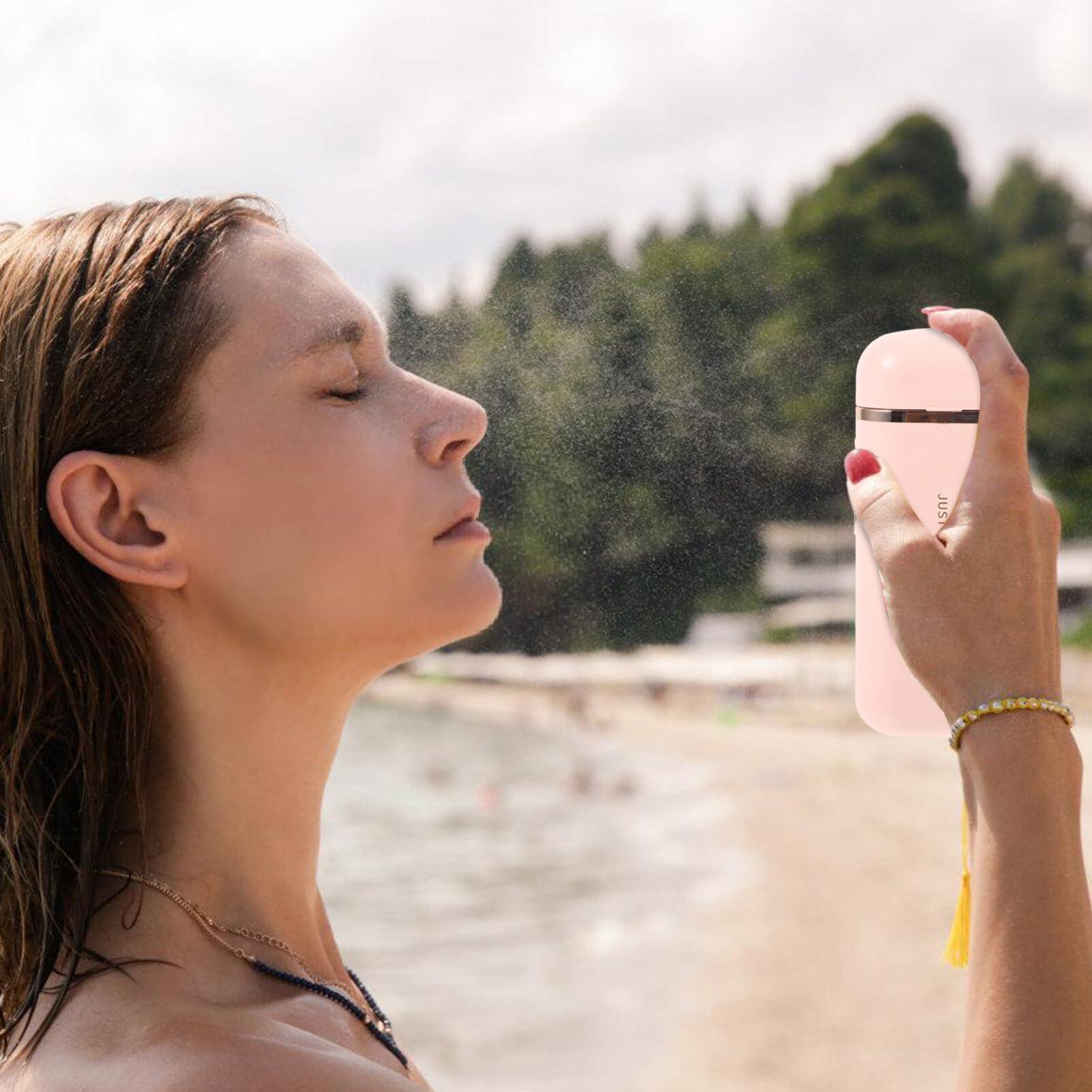 FOMIYES FOMIYES Portable Facial Steamer Woman Face Mister Handheld Face Steamer Facial