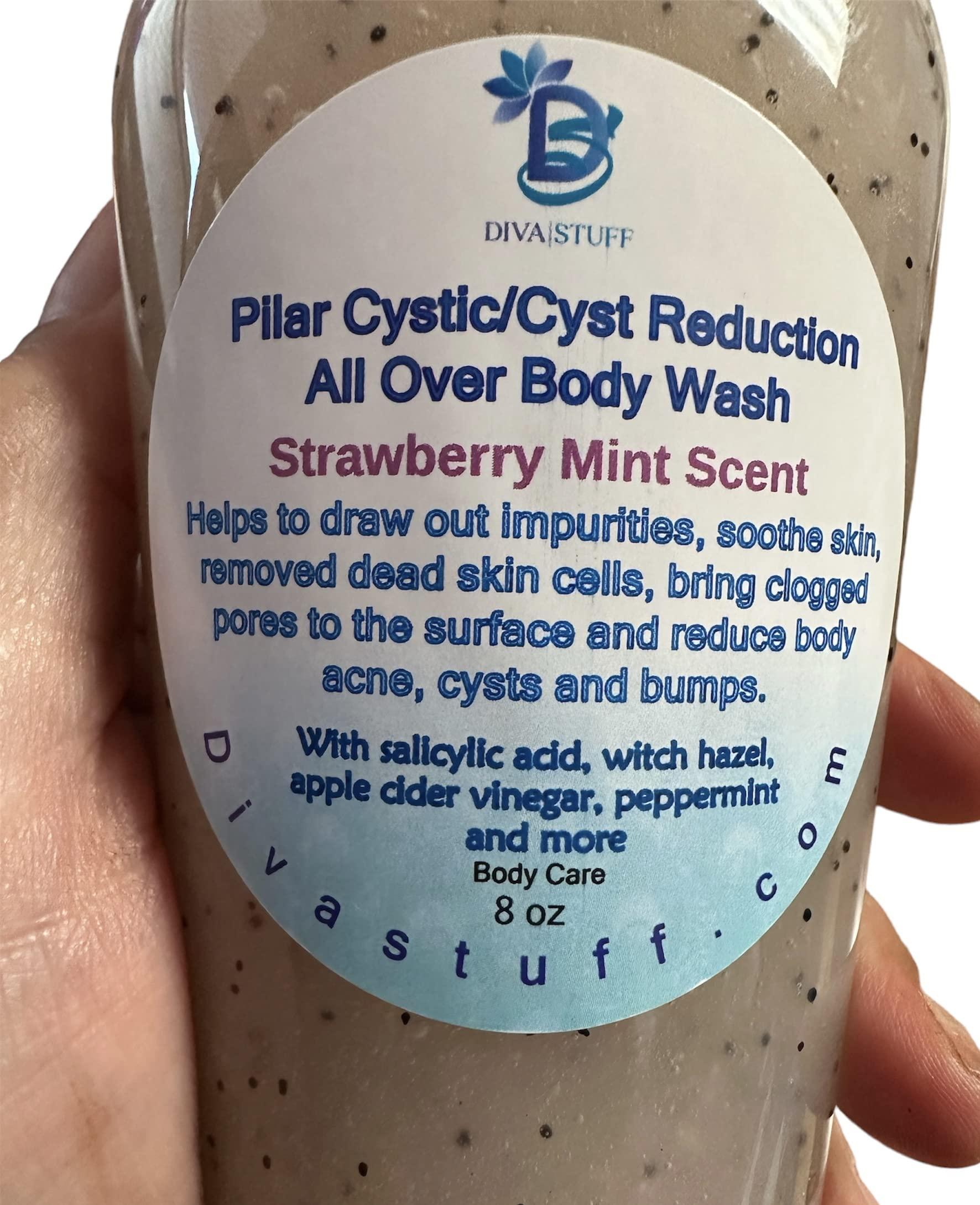Diva Stuff Diva Stuff Body Wash For Body Acne, For Those Who Have Problems With Body Acne, Pustules, Bumps, Lumps and Cysts, 8 Fluid Oounces