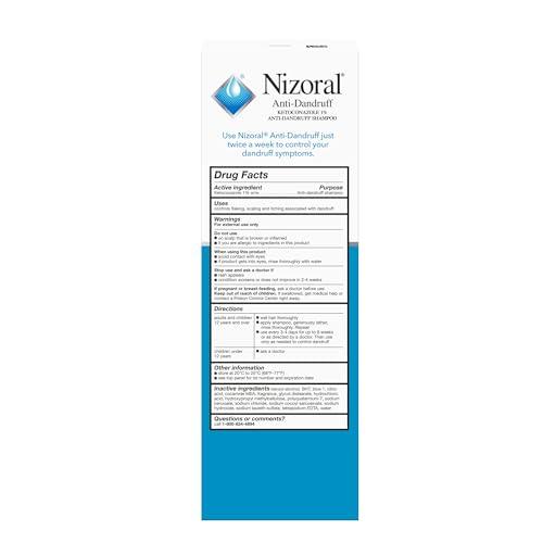Nizoral Nizoral Anti-Dandruff Shampoo with 1% Ketoconazole, Fresh Scent, 14 Fl Oz
