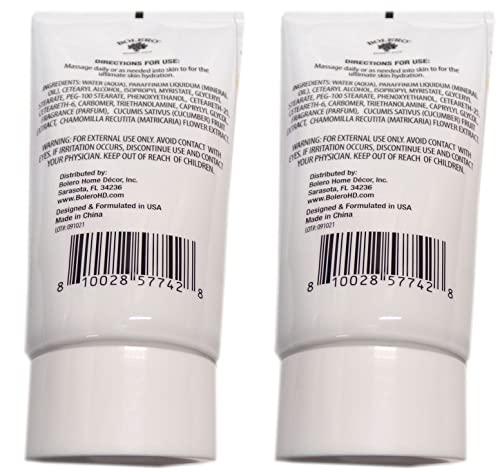 Bolero Beverly Hills Bolero Beverly Hills After Shower Whipped Body Cream Cucumber & Chamomile 5fl oz (147.8ml) (Set of 2 Pack)