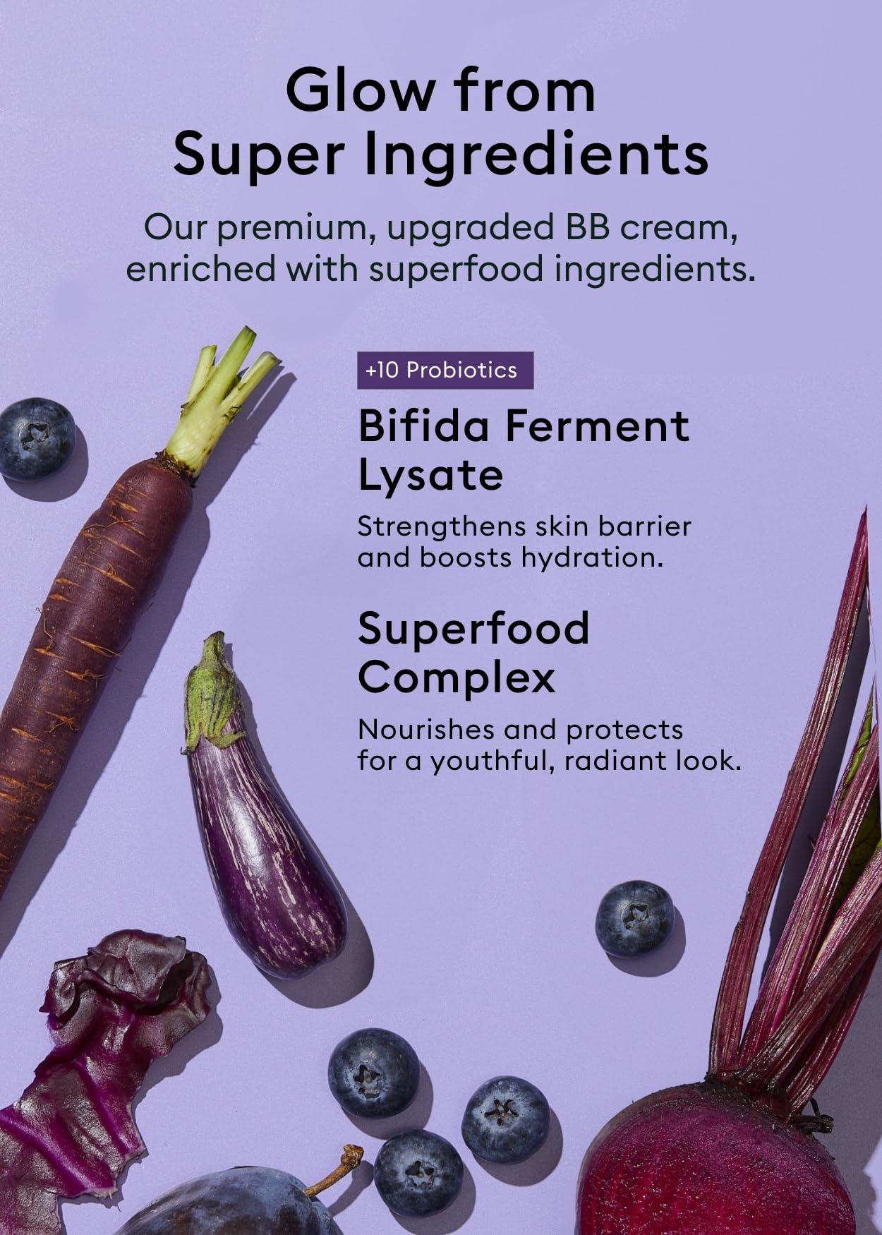 MISSHA MISSHA M PERFECT COVER SERUM BB CREAM No.25 Warm Beige, Skin Care Foundation Makeup, Tinted Moisturizer, Superfood Complex, Buildable Coverage, Glass Skin, Paraben Free, 1.18 Fl oz