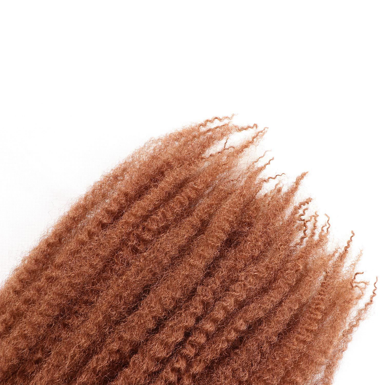 Outernice Outernice Marley Hair-18 Inch Marley Twist Braiding Hair for Faux Locs 3 Packs Cuabn Twist Hair for Twists Kinky Curly Braiding Hair (18 Inch 3 Packs, 30#)