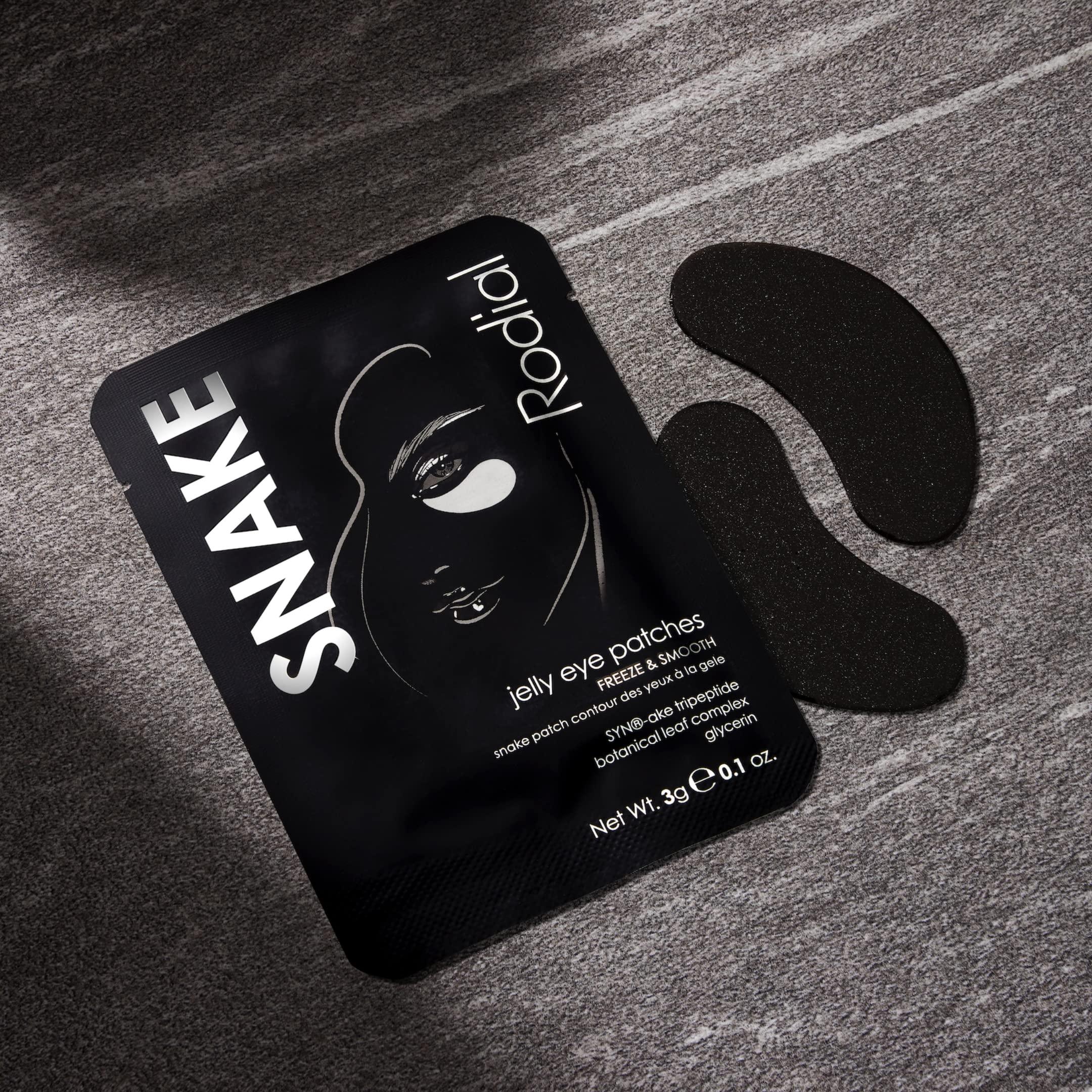Rodial Rodial Snake Jelly Eye Patches (Box of 4 Sachets), Rejuvenate and Firm, Anti-Puffiness Formula for Under Eyes, Syn-ake Tripeptide for Firming and Smoothing Effect, Improving Skin Elasticity