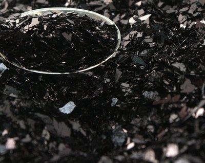 Meyer Imports Meyer Imports Crushed Glass Glitter for Arts and Crafts - Broken Glass German Glitter for Resin Craft Art / Tumblers/ Nail Art / DIY Jewelry Making Decoration - 2.2 Pounds - Black