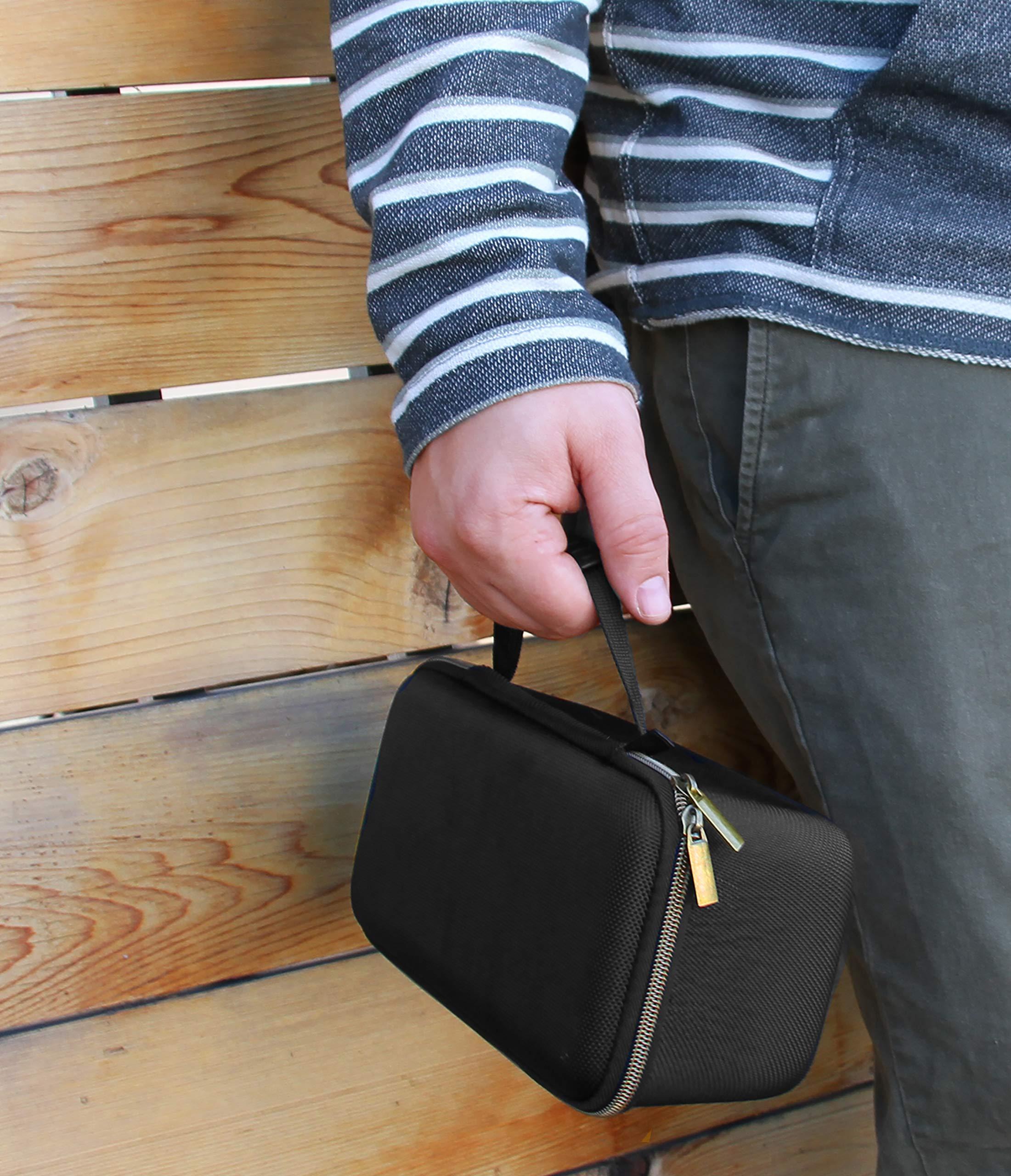 CASEMATIX CASEMATIX Hair Clipper Barber Case Holds Clippers, Hair Buzzers, Trimmers, T Finisher Liner - Travel Case For Clippers, Stylist and Hair Cutting Supplies