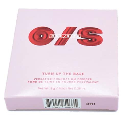 One size One size Patrick Starrr Turn Up The Base Versatile Powder Foundation - Light 4 (G) Light, Golden Undertones Face Pressed Makeup Medium-to-Full Coverage, Soft Matte Finish 0.28 Ounce