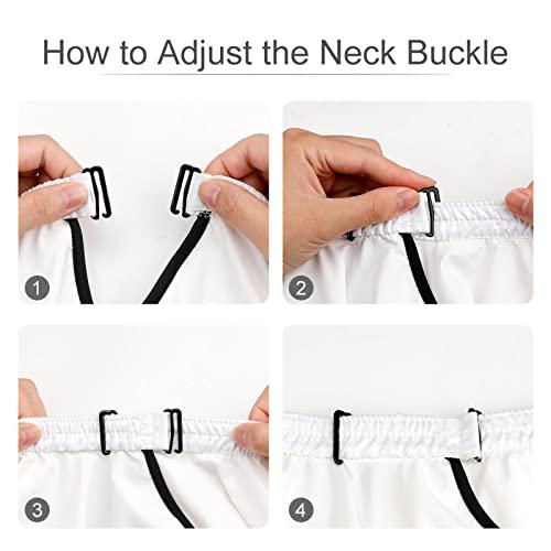 HWRQIWL Cute Chicken Large Barber Apron Hair Cutting Cape Anti-Static Professional Hairdressing Salon Apron Unisex