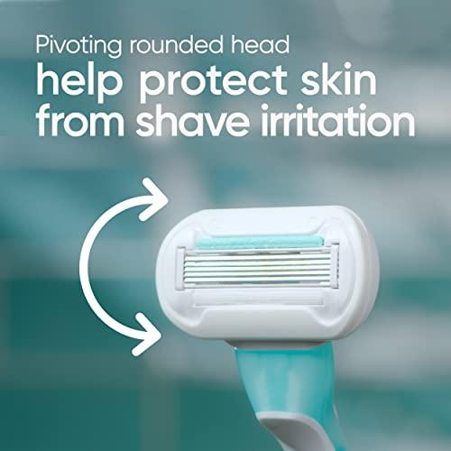 Gillette Venus Gillette Venus Extra Smooth Sensitive Disposable Razors for Women with Sensitive Skin, 2 Count