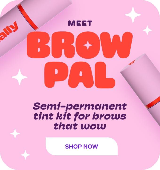 Hally Hair Hally Hair Brow Pal Eyebrow Tint, (Espresso for Blonde/Light Hair) - Gentle Temporary Eyebrow Gel Makeup for Women - Tinted Brow Gel for Defined & Fuller-Looking Eyebrows, Lasts Up to 3-5 Days, Vegan
