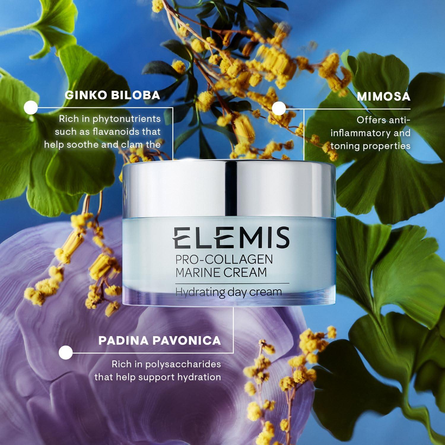 ELEMIS ELEMIS Pro-Collagen Marine Cream, Moisturizer Face Cream, Hydrating Face Moisturizer for Dry Skin, Best Moisturizer for Aging Skin, Anti Aging Gel Moisturizer for Face, Firming Facial Cream