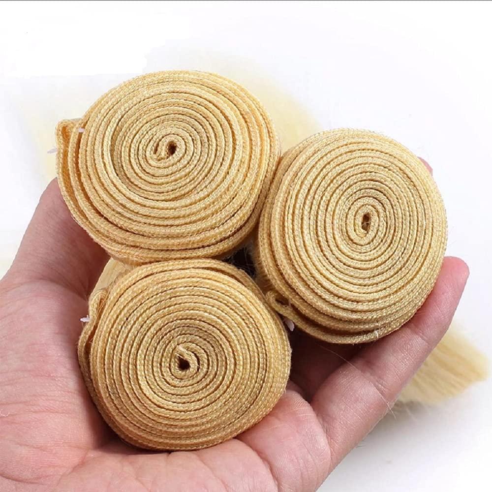 Freiuoke 613 Bundles Blonde Body Wave Human Hair Bundles 26 28 30 Inch Brazilian Unprocessed Virgin Hair 3 Bundles 613 Body Wave Bundles Hair Weave Blonde Bundles Human Hair Extensions