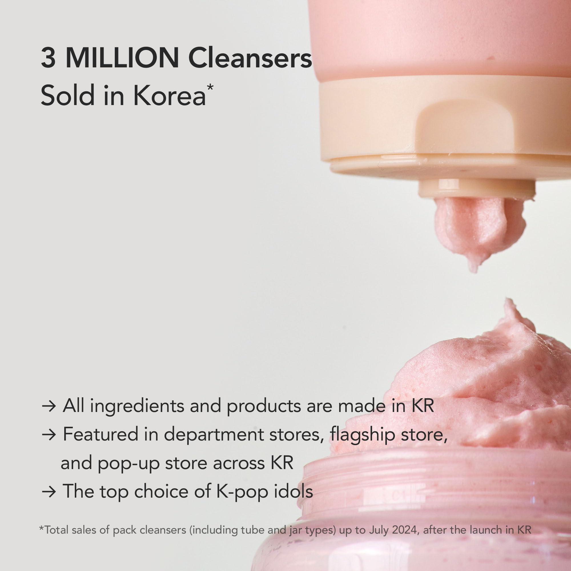 Whipped Semo Company WHIPPED Cream Facial Cleanser Figbutter - Fig & Cacao Butter Face Wash - For Dry Sensitive Skin, Moisturizing & Skin Barrier Care, Niacinamide, Ceramides, Vegan Korean Skincare, 2.8 oz