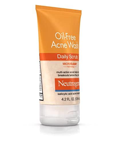 Neutrogena Neutrogena Acne Wash Daily Scrub 4.2 Ounce (124ml) (Pack of 6)