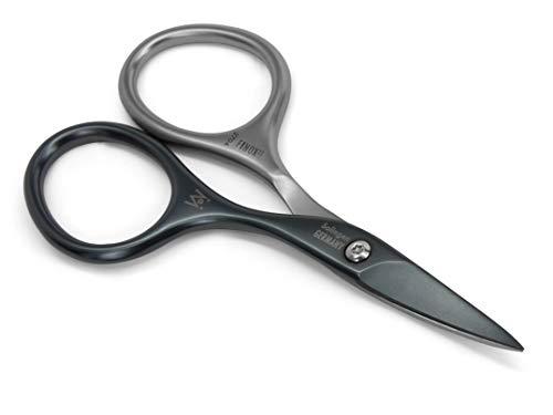 GERmanikure GERMANIKURE Professional Nail Cutter Scissors - Self-Sharpening FINOX22 Titanium Coated Stainless Steel Manicure Tools in Leather Case - Ethically Made in Solingen Germany - 2704