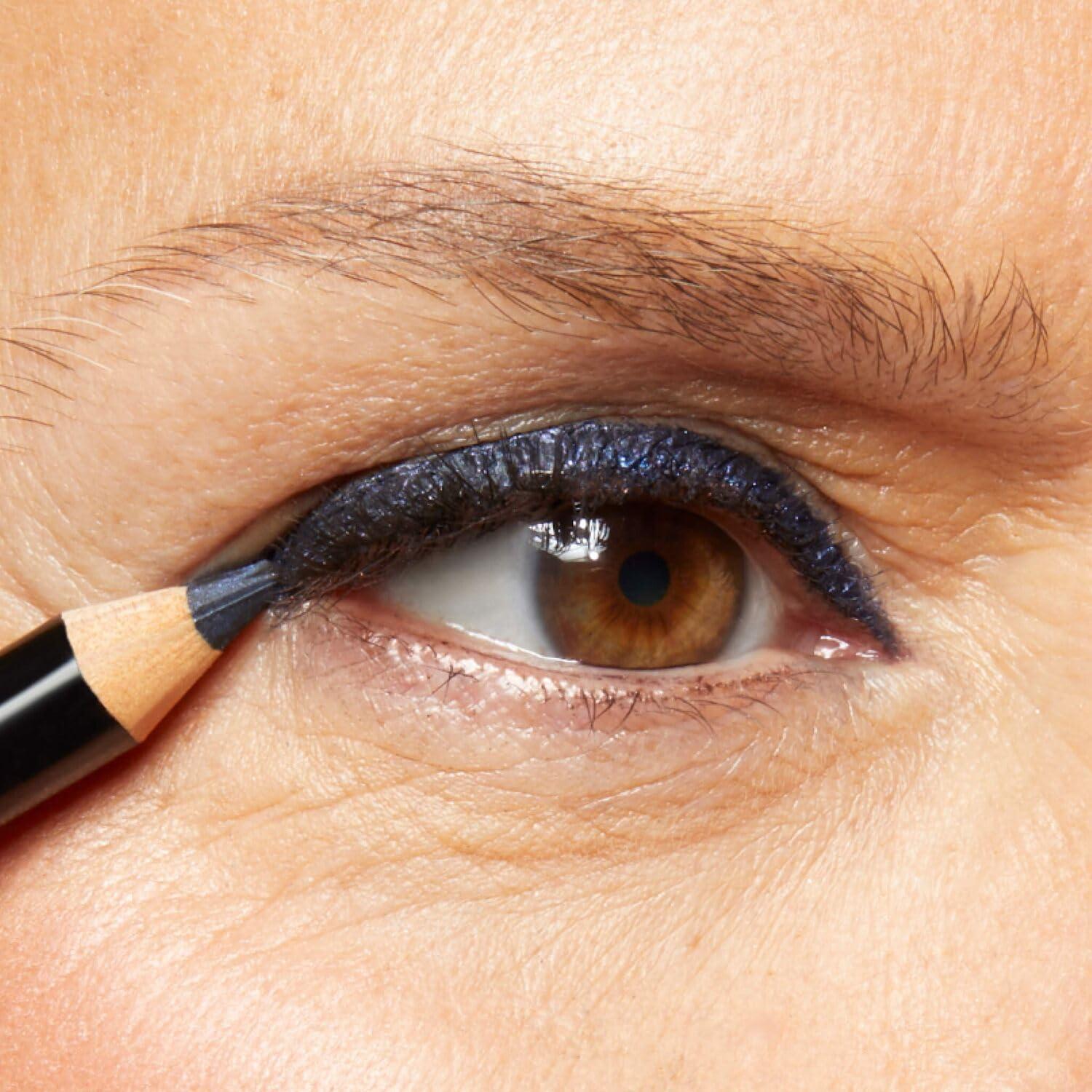 LAURA GELLER NEW YORK LAURA GELLER NEW YORK Marble Eyes Multidimensional Eyeliner Pencil, Black Diamonds and Kajal Longwear Kohl Eyeliner, Soft Black