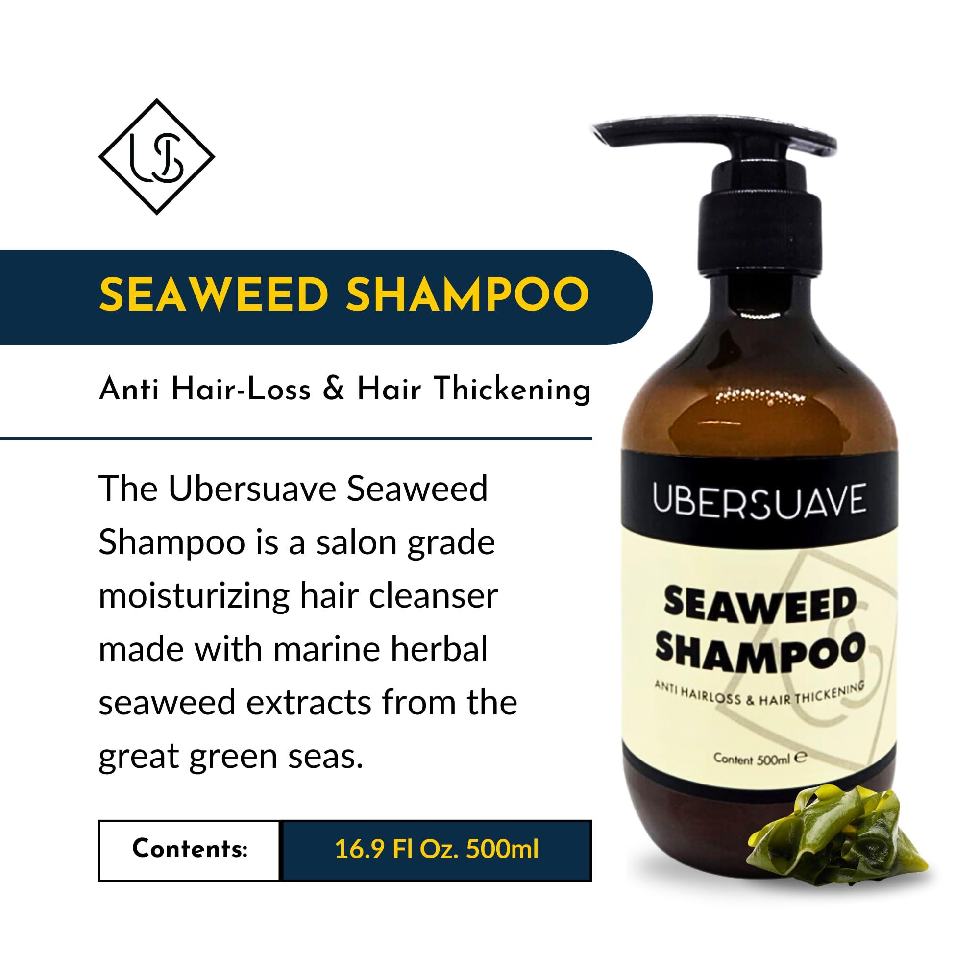 ubersuave Ubersuave Seaweed Shampoo Anti Hair-loss & Hair Thickening (16.9 Fl Oz. 500ml)