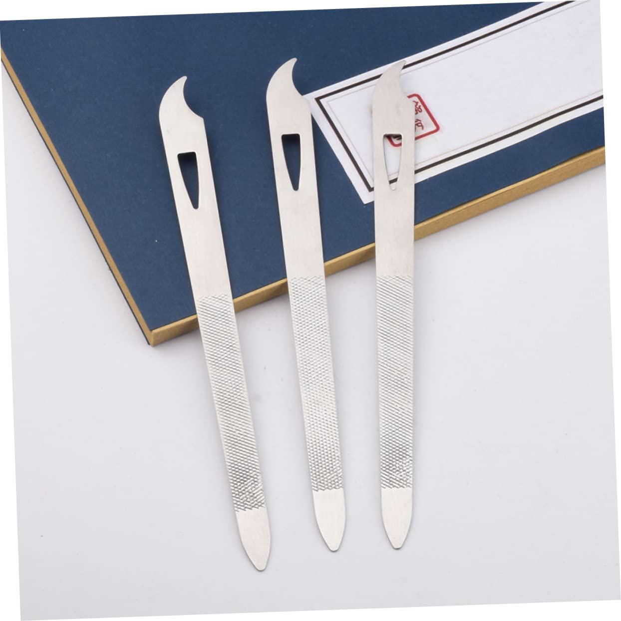 Healeved Healeved Nail Files and Buffers 15pcs Set Metal Fingernail Files for Manicure and Pedicure