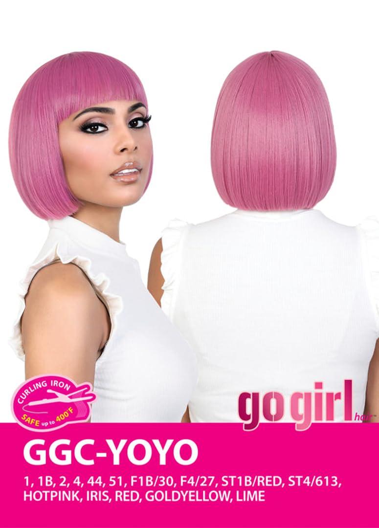 Motown Tress Motown Tress Go Girl Curlable Bowl Cut Wig GGC-YOYO (F4/27)