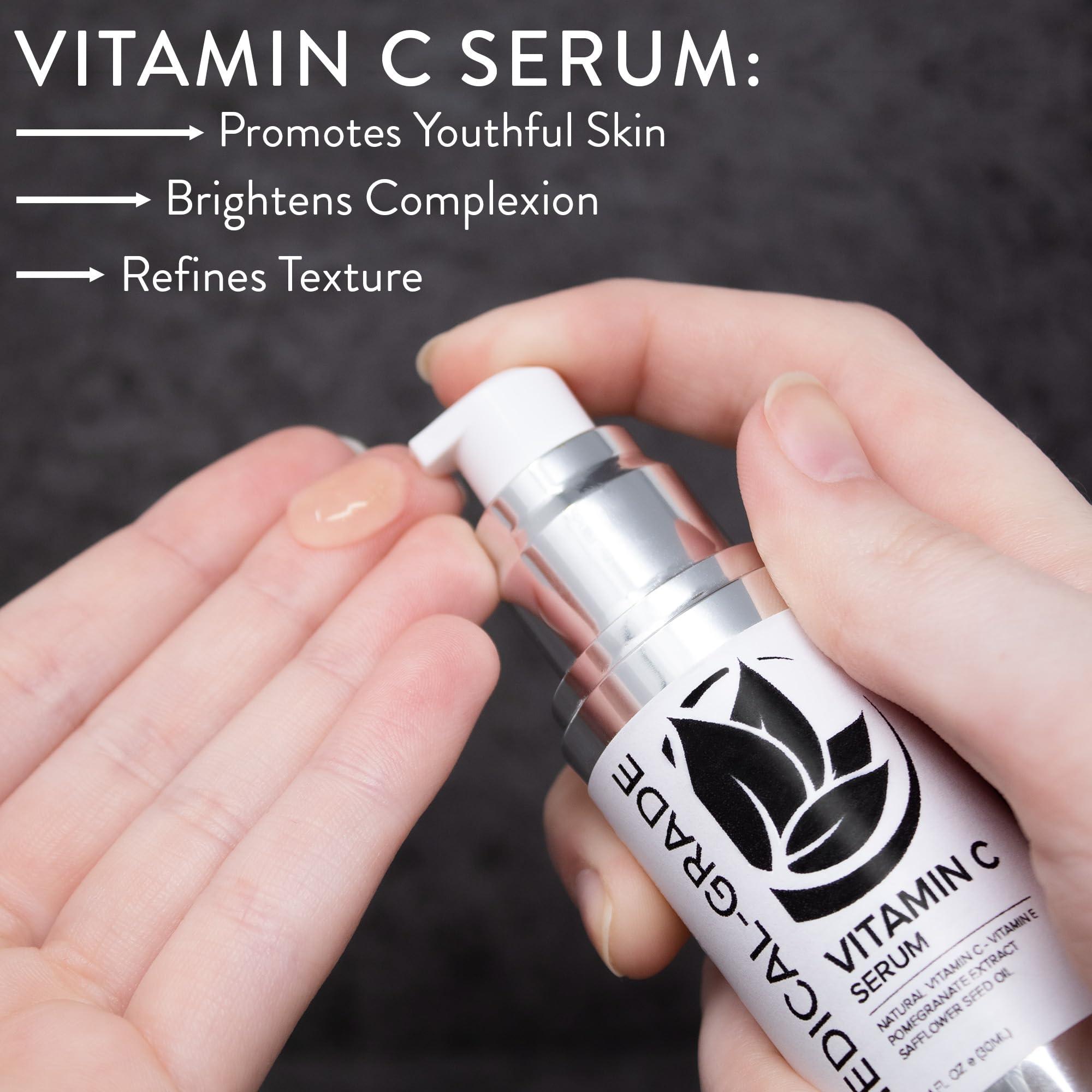 Microderm GLO Microderm GLO - Facial Steamer and Dry Dehydrated Skin Care Product Bundle