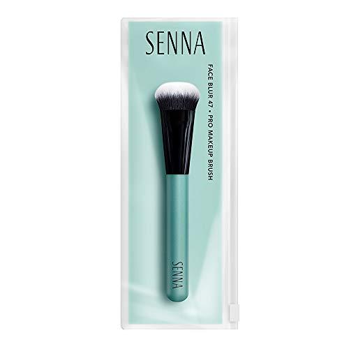 Senna Cosmetics Senna Cosmetics, Face Blur 47 Brush, Synthetic Hair