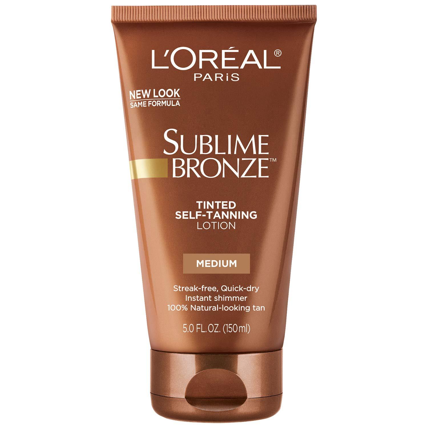 L'Oréal Paris L\'Oreal Paris Sublime Bronze Tinted Self Tanning Lotion, Medium Natural Tan 5 fl. Oz